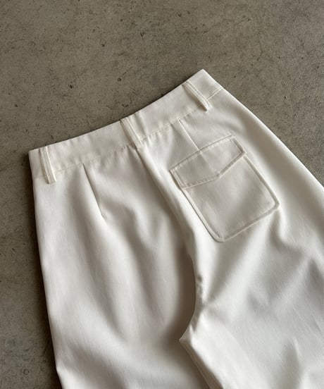 【FINE】tuck wide trousers/3size