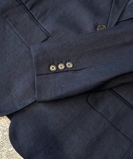 【FINE】linen tailored jacket / 2color