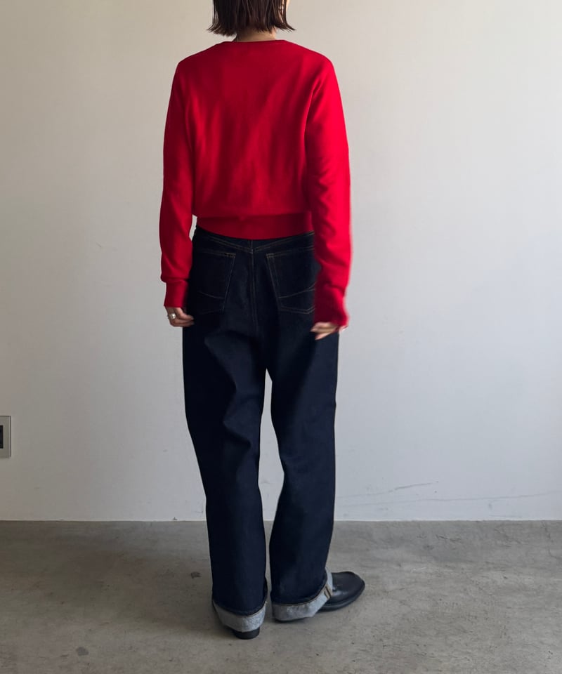 FASHIRU × SOMETHING］baggy fit Jeans(Japan made