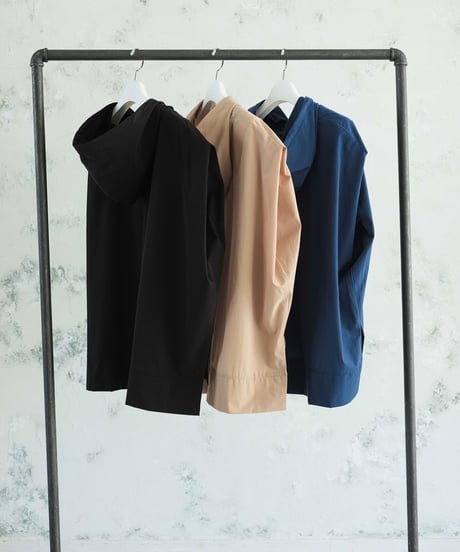 【setup対応】　no sleeve hoodie / tuck flare skirt （UV/feeling cold/waterproof）