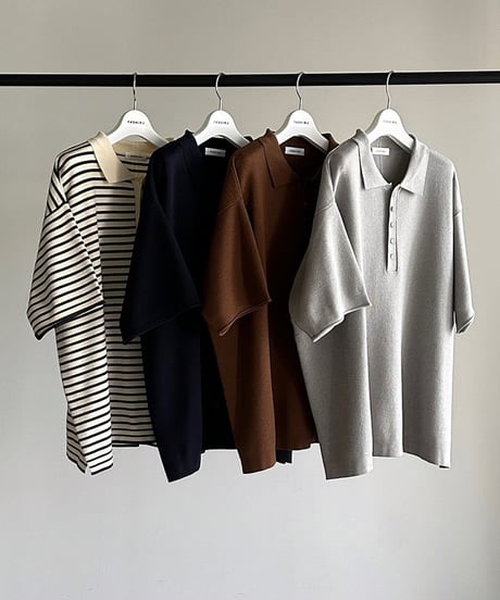 big polo knit / 2color