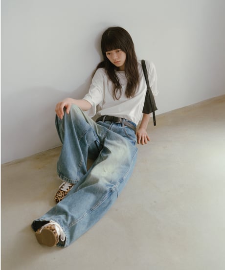 vintage barrel jeans / 2size