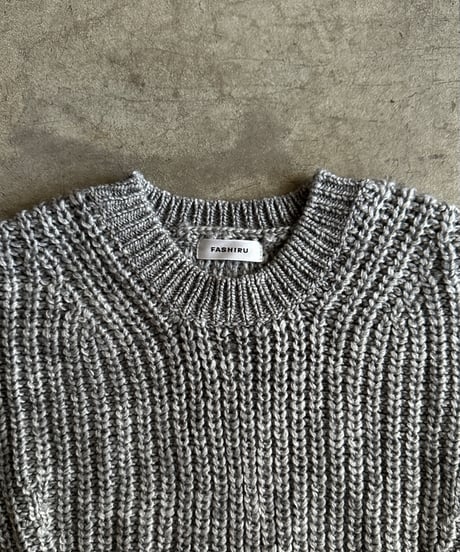 cocoon bulky rib knit/2color