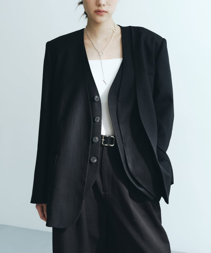 FINE】 tencel colorless jacket<送料無料> | F A S H FINE】 tencel colorless jacket<送料無料> | F A S H