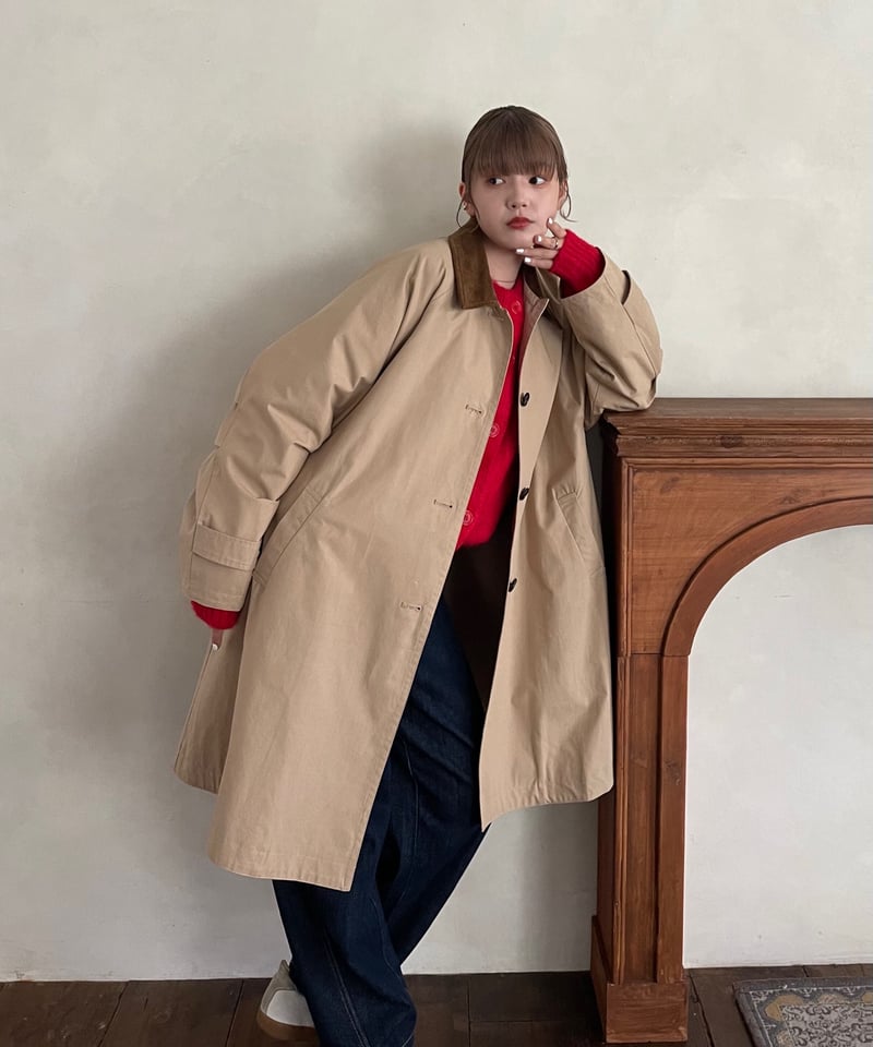 CD collar soutien collar coat/3color | F A S H CD collar soutien collar coat/3color | F A S H