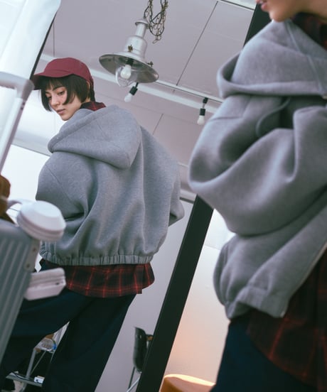 【予約販売】volume bonding hoodie/2color