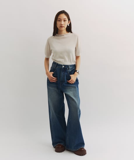 【FINE】vintage wide denim/3size