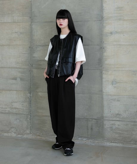 dry touch curve pants/2size/2color