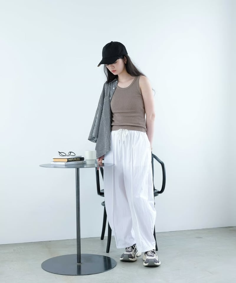 loose tapered shaka pants/2color | F A S H I R U