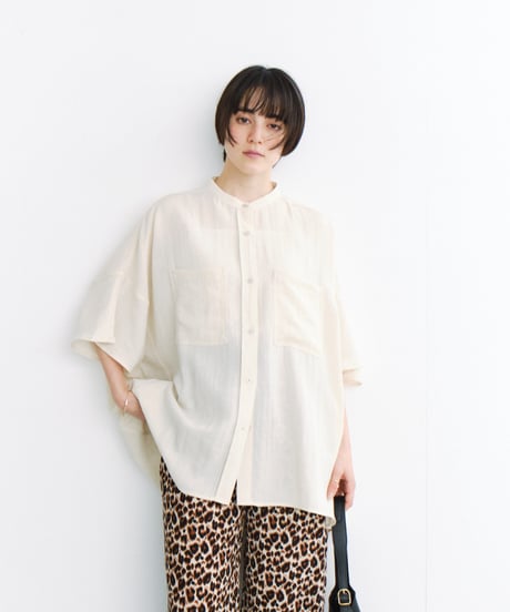 relaxed dolman shirt / 2color