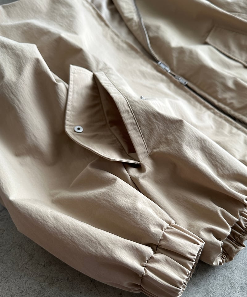 cotton stand collar blouson/2color | F A S H I R U cotton stand collar blouson/2color | F A S H I R U