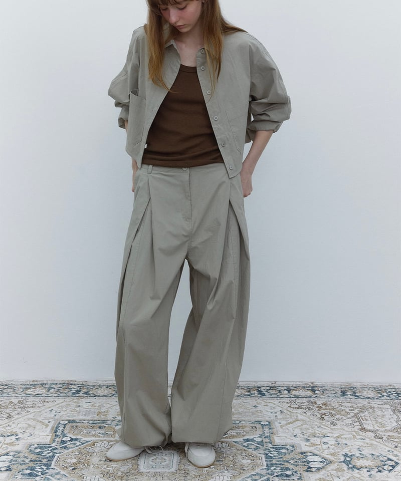 frame cropped shirt/2color（セットアップ対応） | F A S H