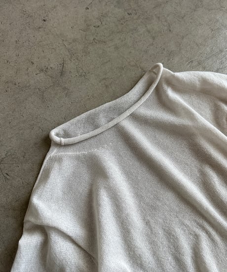 【FINE】compact sheer knit/2color