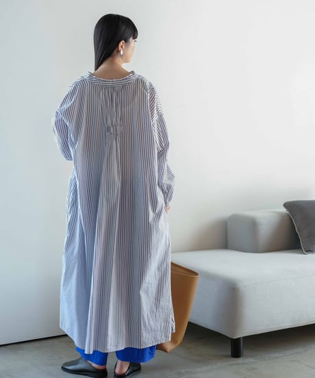 stripe gather OP/2color