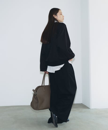 【FINE】tencel blend loose pants（setup対応）/2color/2size