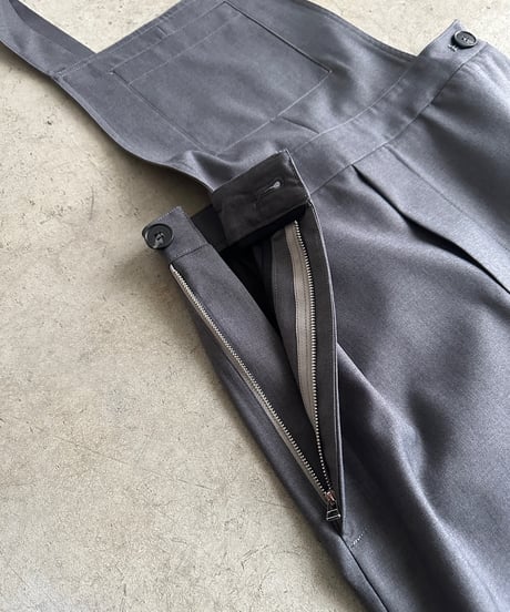 【FINE】minimal suits salopette/3size