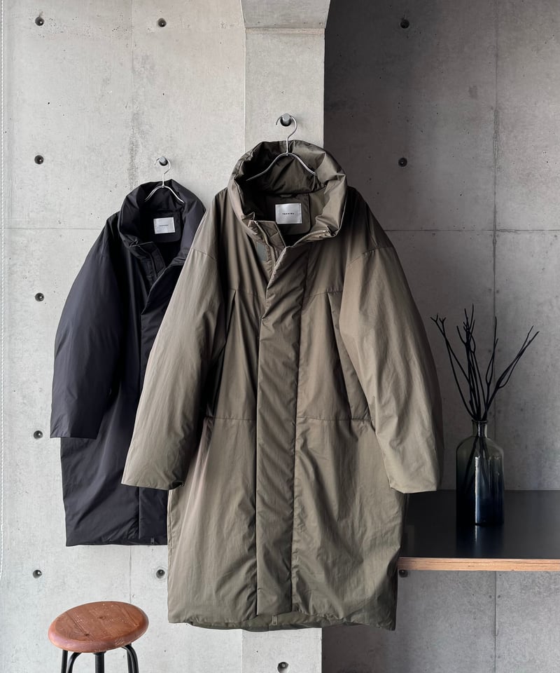 long puffer overcoat/3color | F A S H I R U