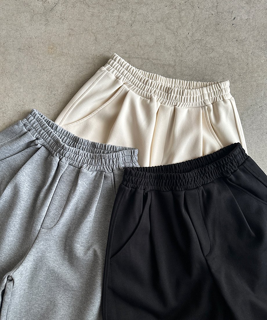 hem adjust curve pants/3colors | F A S H I R U