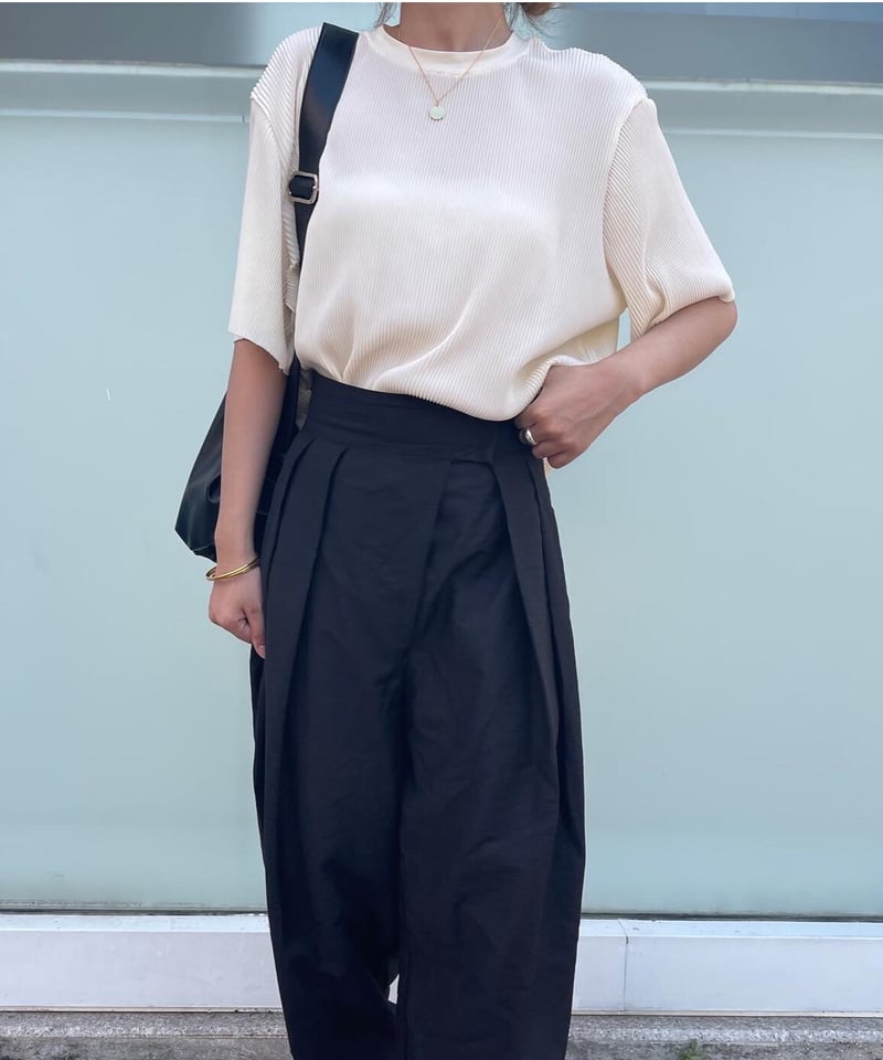 velcro tuck wide pants/2colors | F A S H I R U