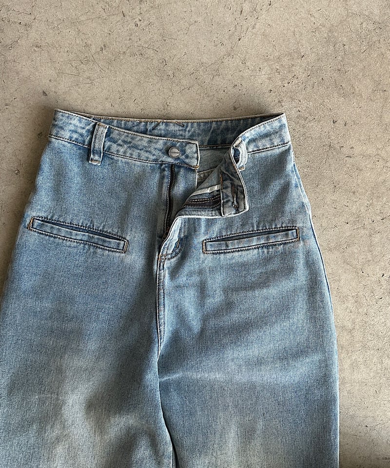 loose denim pants/2size | F A S H I R U