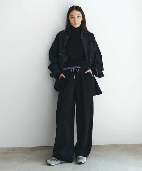 【FINE】sheer turtle knit/4color