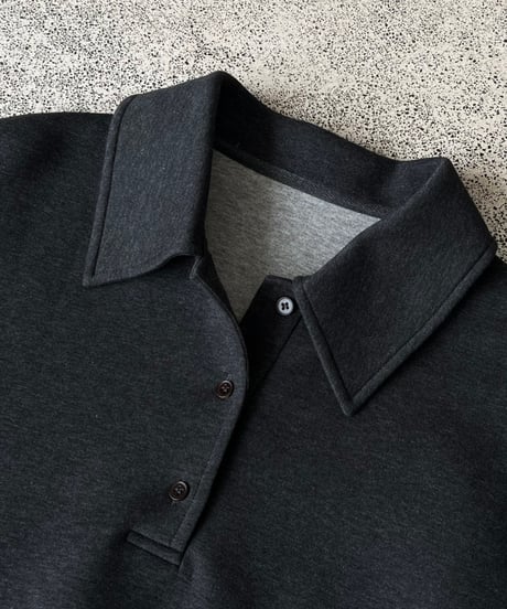 puffy touch polo top/2color