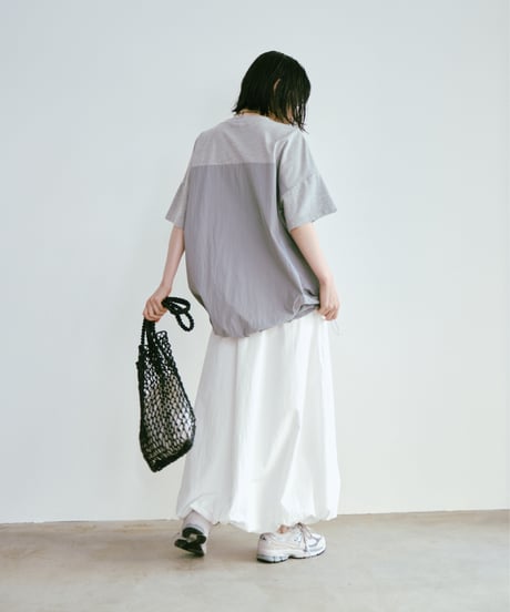cotton balloon skirt/2color