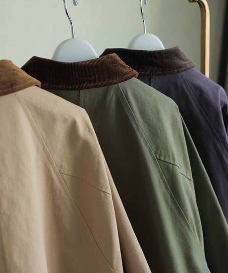 CD collar soutien collar coat/3color