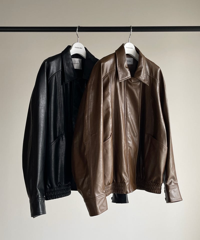 ジャケット・アウター IIROT Synthetic leather Blouson IIROT Synthetic leather Blouson