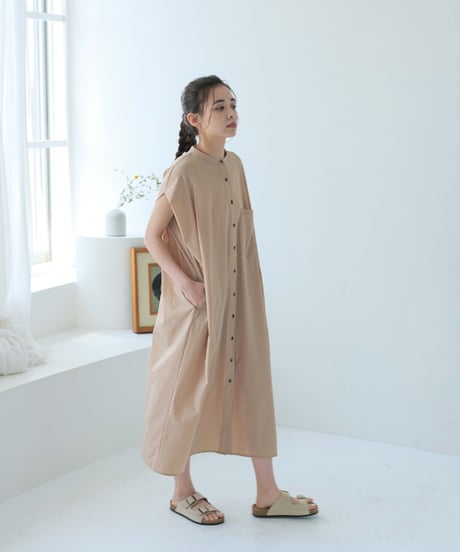 french sleeve shirtOP（UV/feeling cold/waterproof）/2color