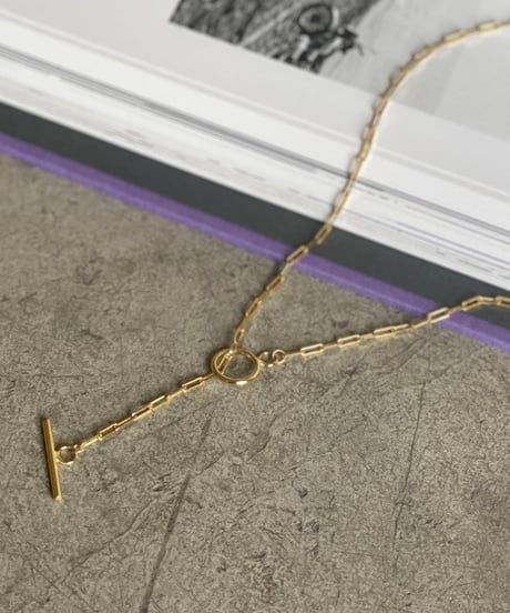 silver925 mantel necklace / 2color