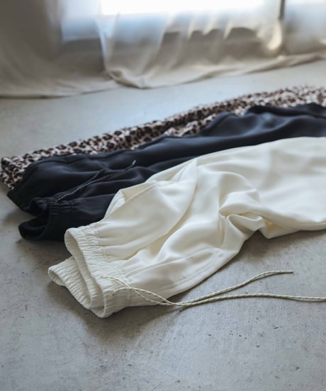 silk touch loose pants/3color