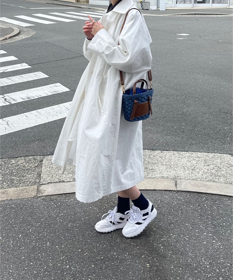 Fashiru stand collar spring coat