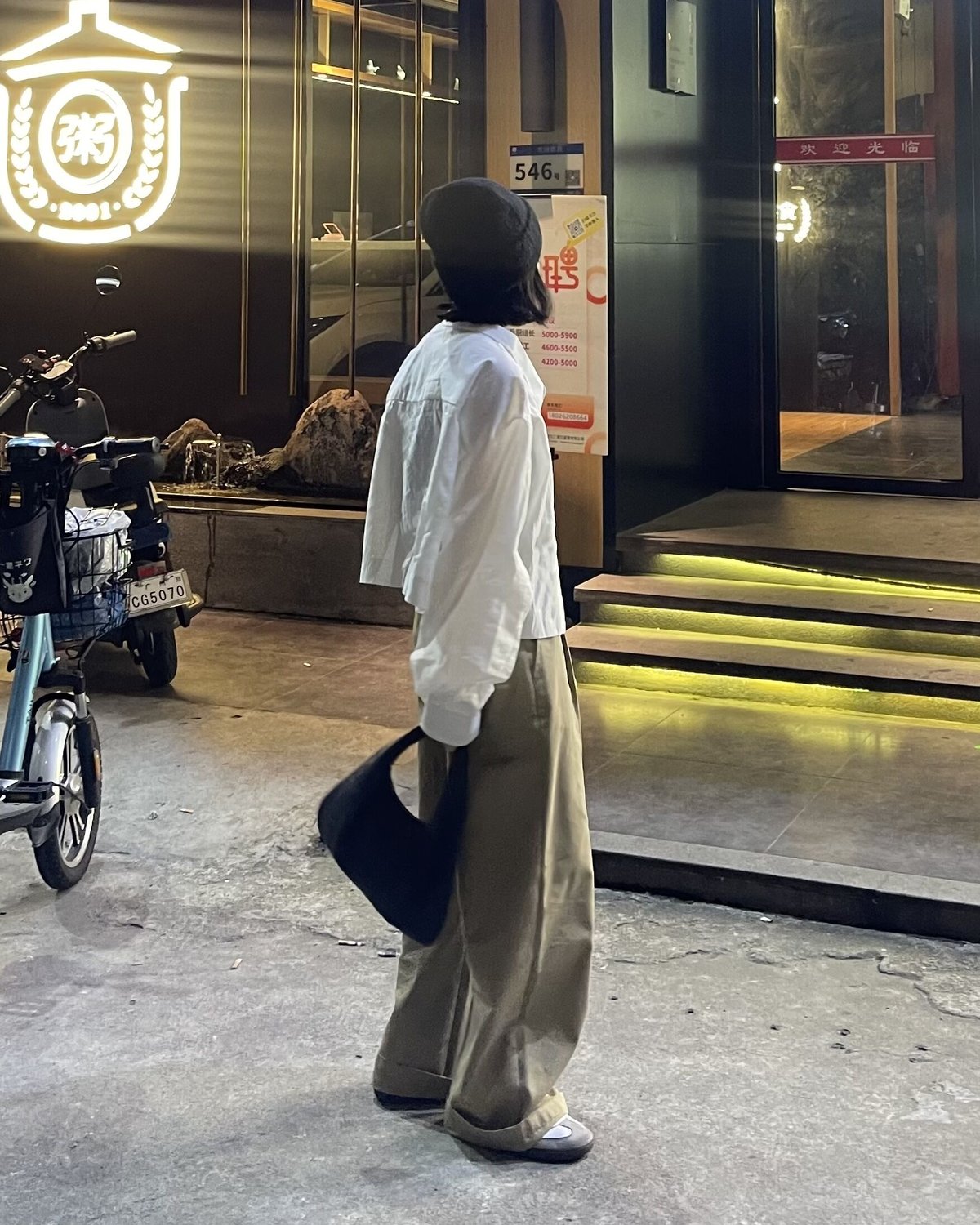 FASHIRU ワイドチノパンツ tuck wide chino pants/2color/2size | F A S H I R U