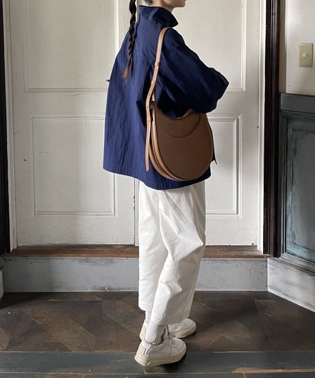 stand collar coverall/3color