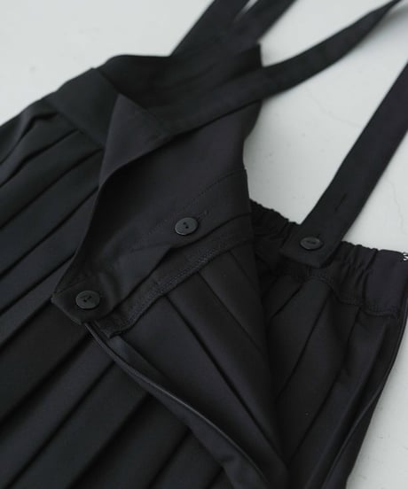 2way pleated jumper skirt/2size