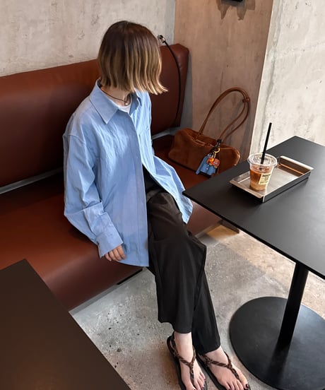 minimal color shirt/3color
