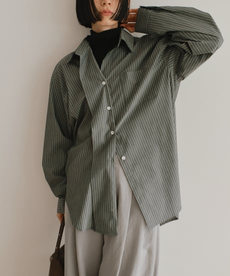 striped shirts/2color