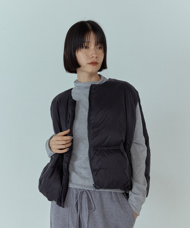 FASHIRU ダウンベスト short down/2color | F A S H I R U