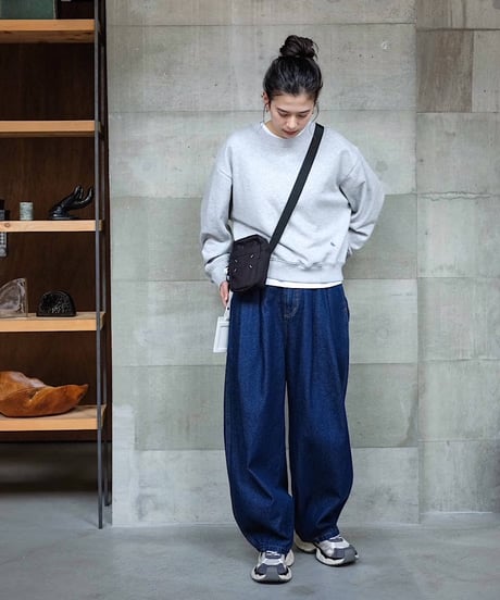 wide tapered denim / 2color / 3size