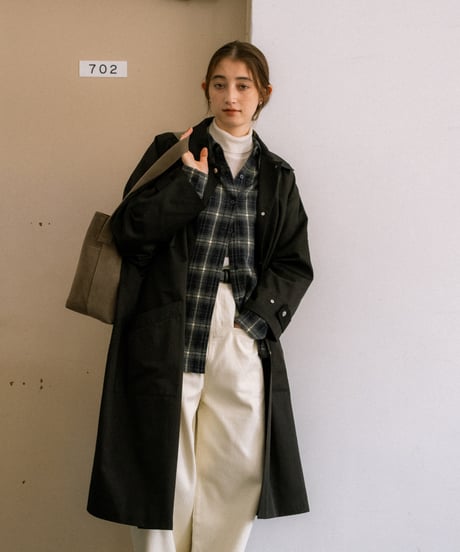 soft tartan check shirt/2color