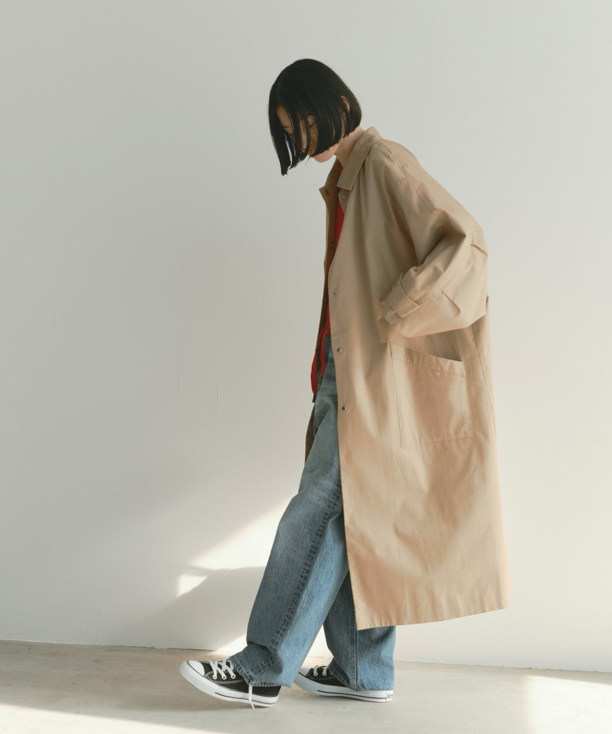 CD collar soutien collar coat/3color | F A S H