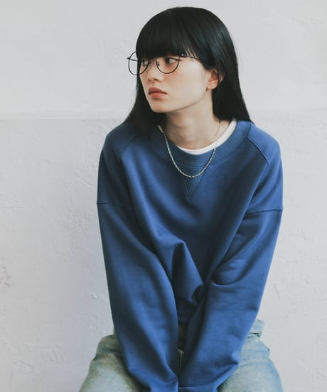 drawstring cropped sweat/3color