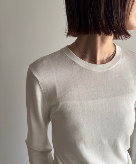【FINE】basic long cut sew/4color