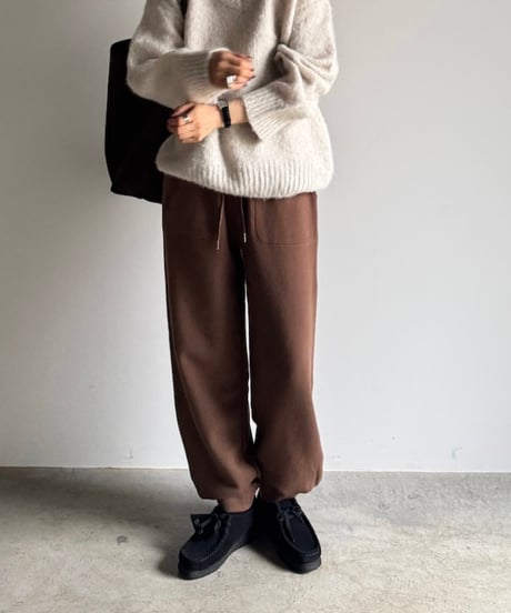吊り裏毛 sweat pants （set up対応）/4color/2size