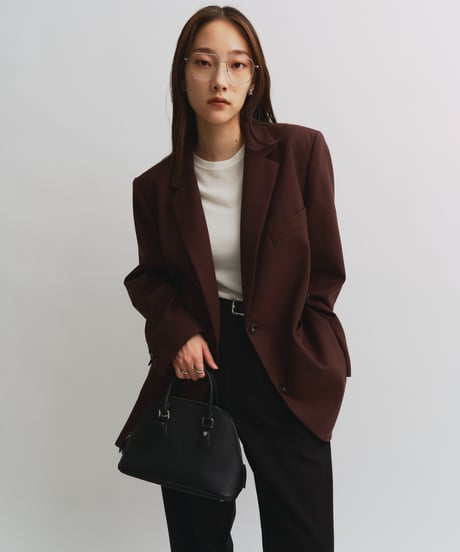 【FINE】wool tailored jacket/3color