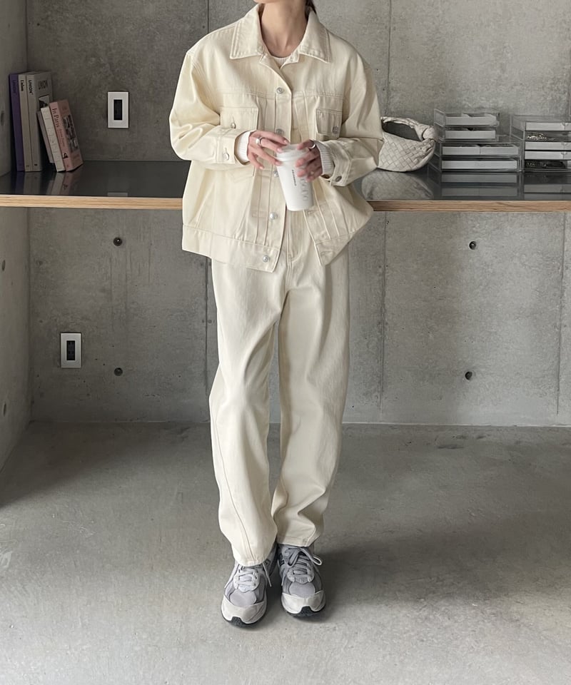 デニムジャケット fashiru oversized denim jacket/2color（setup対応） | F A S