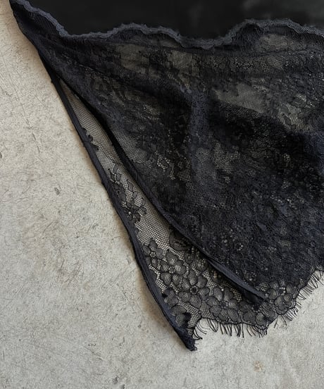【FINE】lace satin skirt/3size