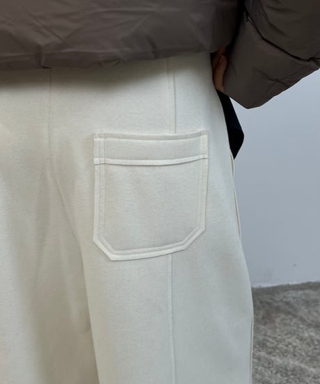 【FINE】low drape wide pants/2color/3size