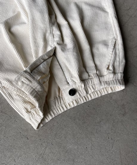 corduroy wide pants/3color